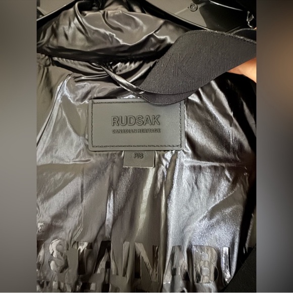 RUDSAK ELSIE S WOMEN'S GLOSSY BELTED MAXI DOWN PUFFER - Picture 6 of 14